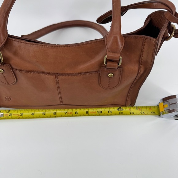 Born‎ Tan Leather Top Handle Satchel Bag - Picture 8 of 14